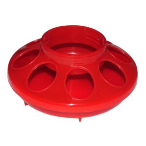 Mangeoire en plastique pour pot masson